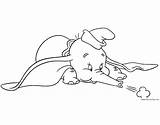 Dumbo Coloring Pages Baby Disney Disneyclips Playful Cute Funstuff sketch template