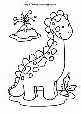 Dino Kleurplaten Dinosaurus Dinos Dinosaurussen Uitprinten Dinosaurs Tekenen Dieren Downloaden Dinosaurier sketch template