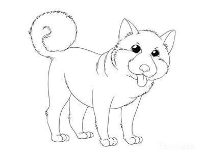 doge coloring pages