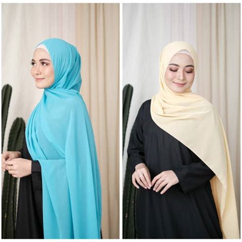 Jilbab Hijab Pashmina Diamond 200x75 Panjang Jumbo Neci