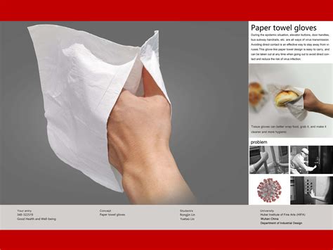 paper towel gloves  world design guide