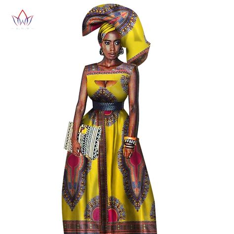 Traditional African Women Clothing African Print Wax