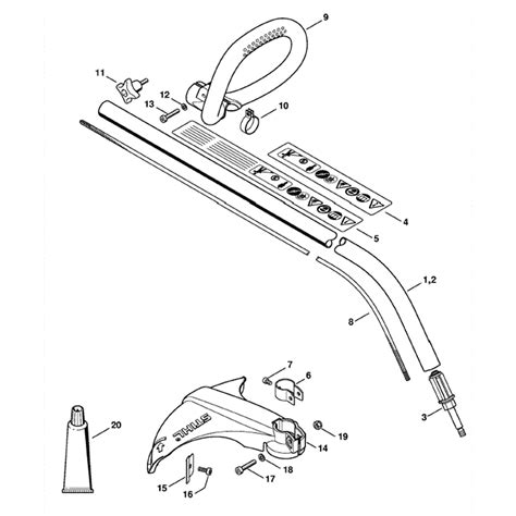 manual stihl fsc parts diagram