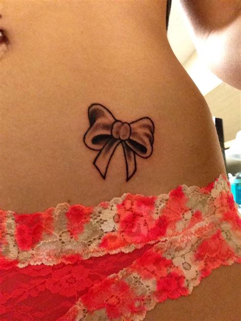 Bow Tattoo Maybe With My Name In The Center Bow Tattoo Lace Bow