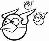 Coloring Angry Birds Pages Lightning Bolt Bird Color Cliparts Space Red Bomb Library Clipart Popular Comments sketch template