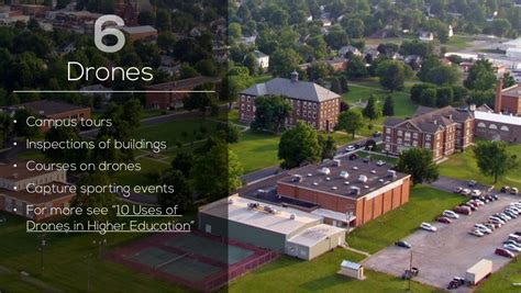 drones campus tours
