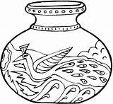 Coloring Vase Pottery Colouring Pages Greek Printable Color Getcolorings Ancient Designs sketch template