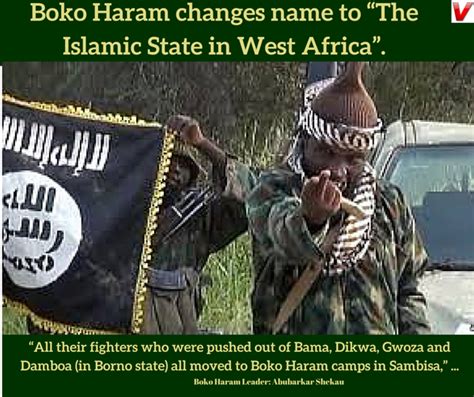 Boko Haram Joins Isis And Will Be Known As The ‘islamic