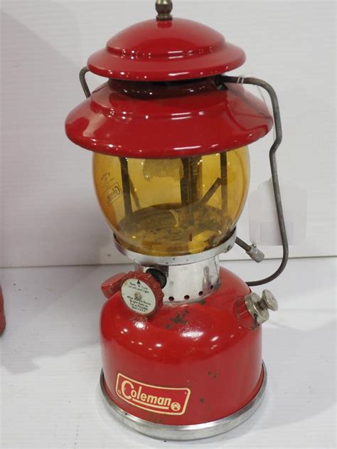 sold price coleman model  gas lantern october     edt