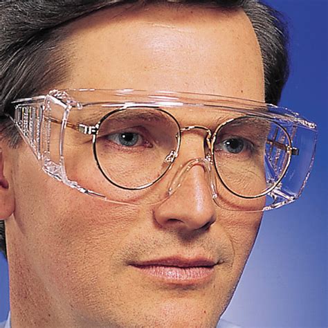 crews 9800xl yukon xl safety glasses clear uncoated lens fits over