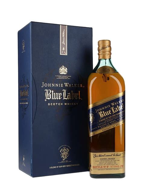 johnnie walker blue label   litre bottle  whisky exchange