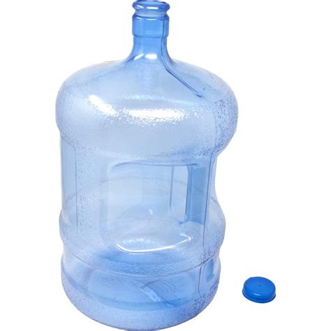 lavohome reusable plastic sports water bottle  gallon jug container  cap easy grip handle