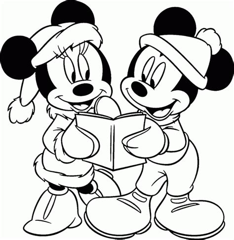 disney christmas coloring pages  kids printable