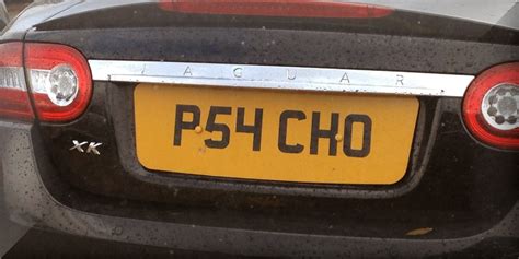 pcho car number plate