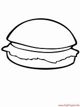 Hamburger Coloring Pages Sheet Title Coloringpagesfree Food Next sketch template