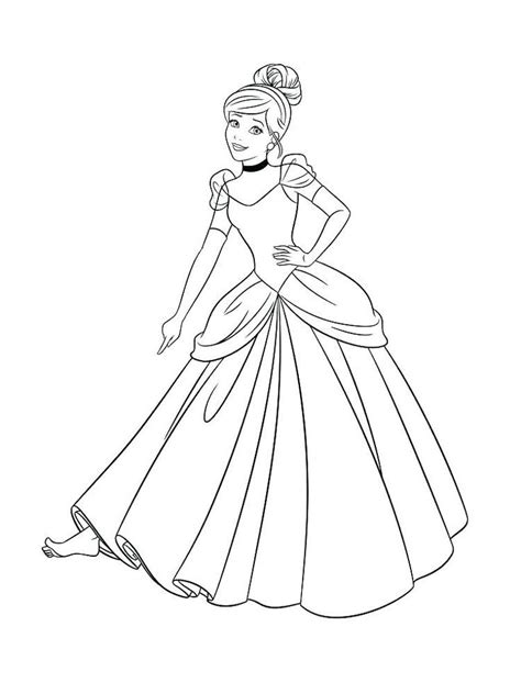 cinderella coloring pages games    collection  adorable