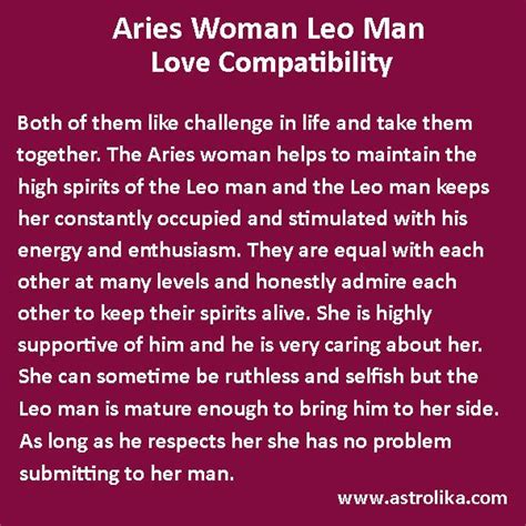 Cancer Leo Cusp Compatibility With Aries Woman Relationship