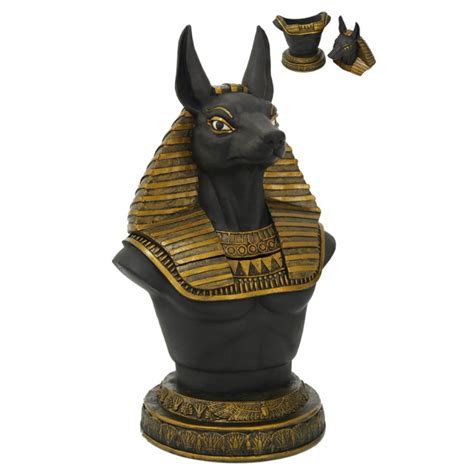 Pacific Tware Ancient Egyptian Goddess Anubis Box