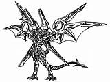 Wecoloringpage Dragonoid Elmo Bakugan Helix Drago sketch template