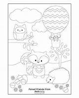 Pages Coloring Forest Printable Colouring Friends Stuck School Stuckonyou Au Read sketch template