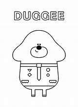 Hey Duggee Coloring Pages Printable Colouring Coloring4free Birthday Kids Drawing Film Tv Heyduggee Activities Party Book Getdrawings Make Websincloud Tag sketch template