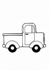 Truck Toy Clipart Line Advertisement sketch template