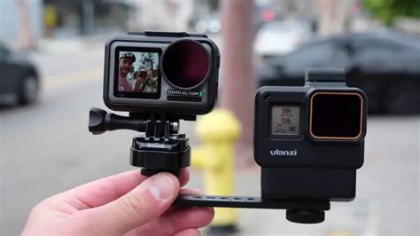 dji osmo action  gopro hero side  side comparison  shooters