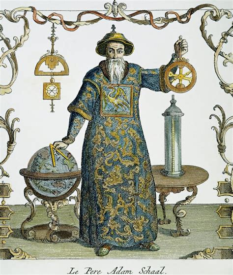 Posterazzi Johann Adam Schall Von Bell N 1591 1666 German Jesuit