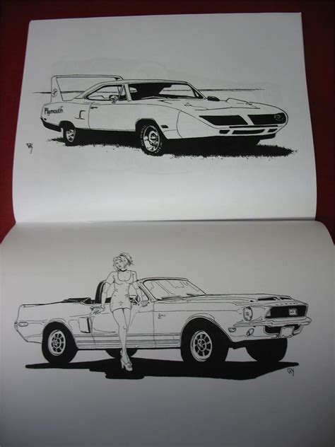 hot rod coloring book