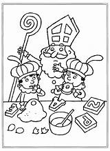 Sinterklaas Pieten Sint Jarig Animaatjes Vriend Kleuterklas sketch template