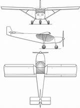 750 Stol Ch Zenith Ch750 Size Wing Performance Aircraft Light Lsa Gal Airplane sketch template