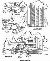 Coloring Pages Earth Ecology Activity Printable Usa Kids Color Sheets Holiday Environmental Honkingdonkey Activities Wisconsin Popular sketch template