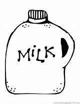 Milk Coloring Pages Printable Gallon Drinks Food Clipart Drink Colouring Color Cartoon Cliparts Coloringpages101 Colorin Clipartmag Fruits Library sketch template
