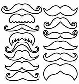 Mustaches Mustache Bigote Bigotes Coloringpagesfortoddlers Larsen Mamvic sketch template