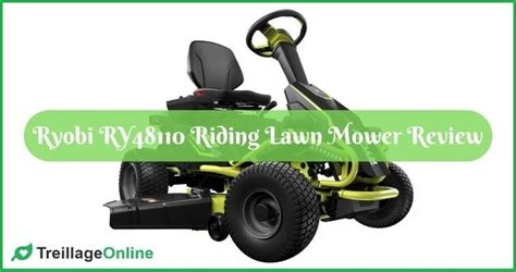 Ryobi Ry48110 Riding Lawn Mower Review