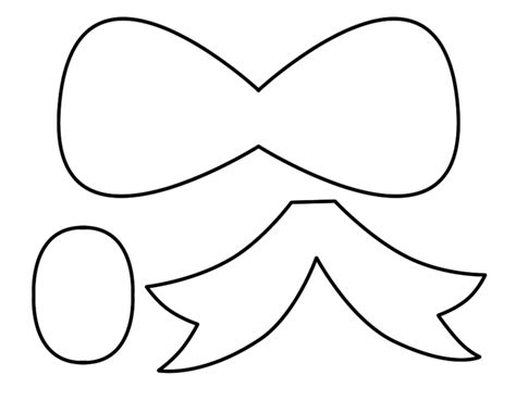 bow template clipart