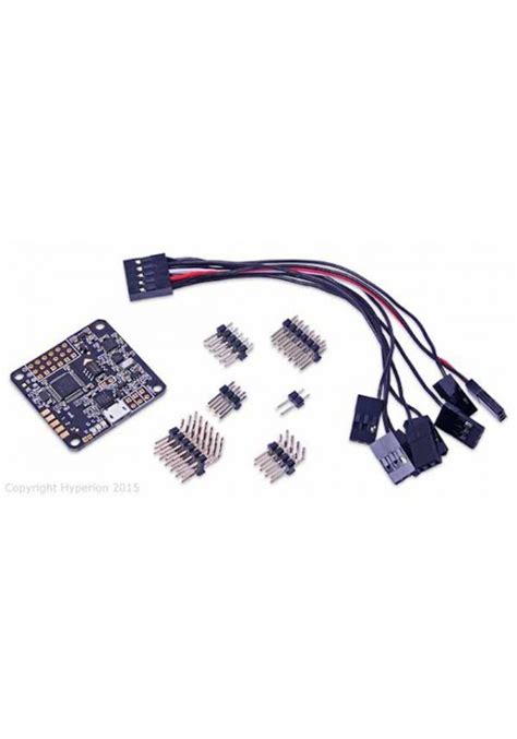 naze 32 full 10df rev 5 flight controller board with pins and breakout