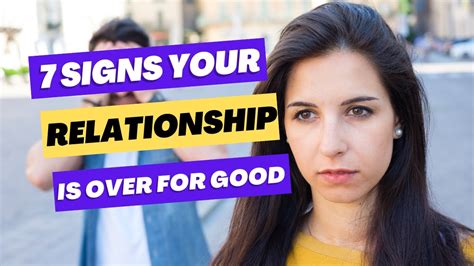 7 signs your relationship is over for good 👉you must watch this youtube