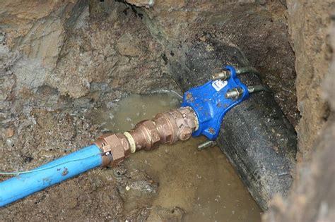 main water  repair installation  denver master rooter plumbing