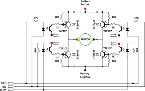 bjt  bridge circuit details