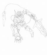 Barbatos Lupus Lineart sketch template