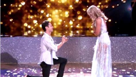 Dancing With The Stars Sasha Farber Proposes To Emma