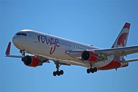 C Fmlz Air Canada Rouge Boeing 767 300er Began With Lan Airlines