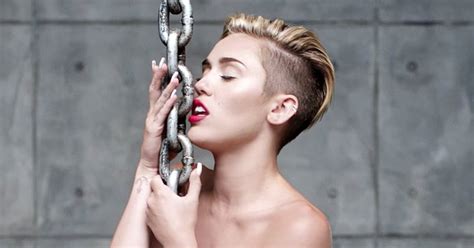 miley cyrus talks naked ‘wrecking ball video ‘never living that down