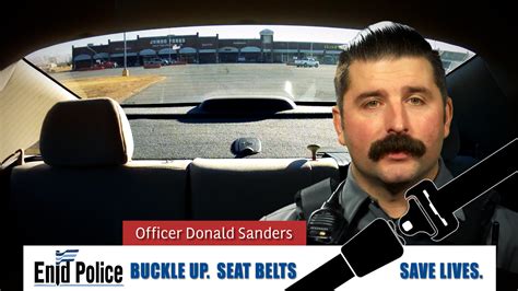 officer donald sanders educates enid police