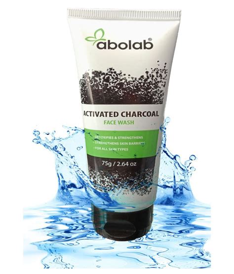 abony activated charcoal face wash  ml pack   buy abony activated charcoal face wash  ml