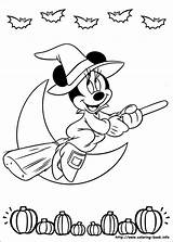 Coloring Minnie Pages Mouse Halloween Info Book Disney Printable sketch template
