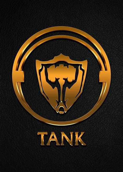 league  legends tank gold emblem  naumovski wallpaper hd seni