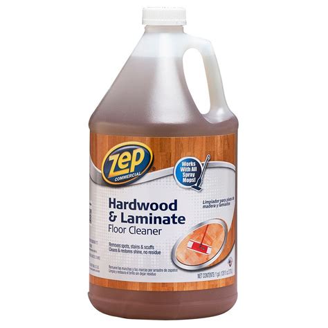 zep  oz hardwood  laminate floor cleaner zuhlf  home depot