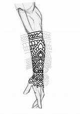 Forearm Mandala Blackwork Tatto Maori Tatuagem Leg Viking Lineas Welovetattoos sketch template
